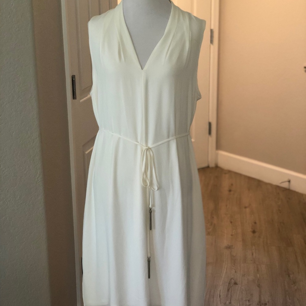 WHBM Ivory dress